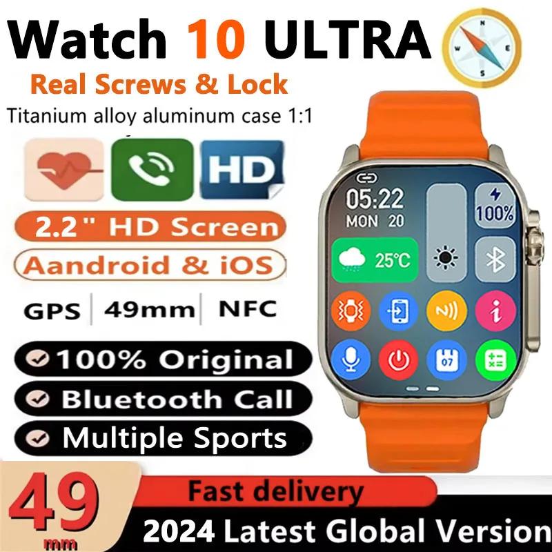 NFC GPS Ʈ  ȭ BT  ,   Ʈġ, 10 Ʈ Ʈ ġ, 49mm, 2024 ǰ